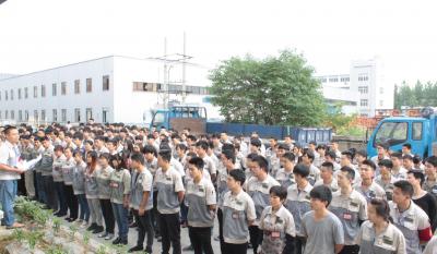 钣金事业部积极相应号召，召开全事业部“安全活动月”带头大会