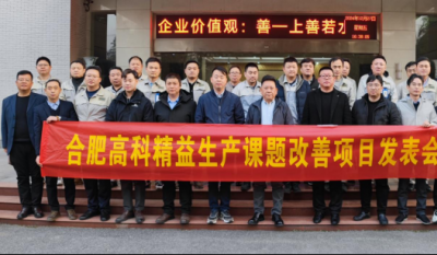 精益改善：从理想到效益的逾越——合肥im电竞2024精益改善成就汇报会